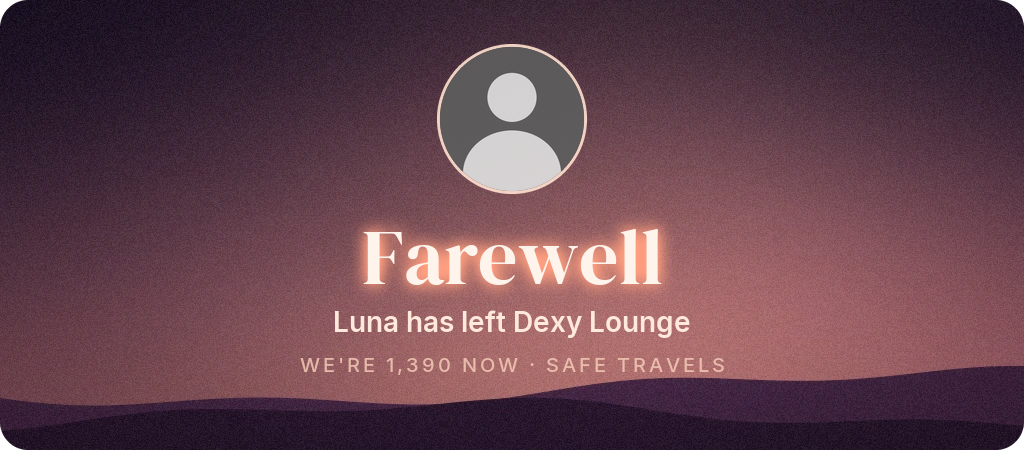 The Farewell template